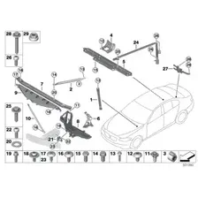 Болт с шестигранной головкой !M10x40-10.9ZNS3, ISO 4017 BMW 2 F45 Active Tourer, LCI, 07 11 9 905 655