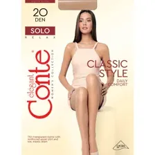 Колготки женские CONTE ELEGANT SOLO 20, р.3, bronz