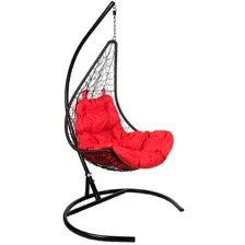 подвесное кресло BiGarden Wind Black, красный