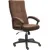 Офисное кресло TetChair Trendy (флок/ткань, коричневый)