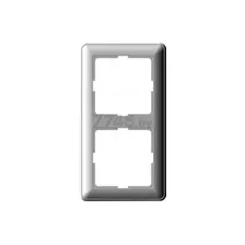 Рамка Systeme Electric W59 KD-2-58 (матовый хром)