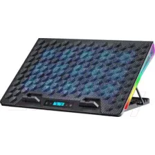Подставка для ноутбука Evolution LCS-09 RGB с активным охлаждением