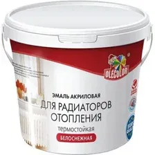 Эмаль Olecolor Для радиаторов отопления 2.5 кг (матовый)