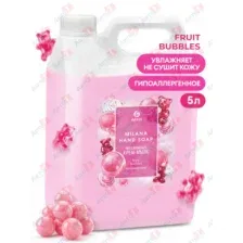 GRASS 125318 Мыло жидкое крем MILANA Fruit Bubbles 5л