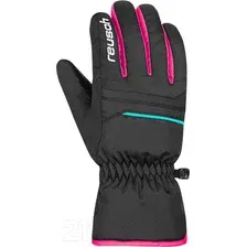 Горнолыжные перчатки Reusch Alan Junior 6361115-7003 (р-р 6, Blck/Blck/Pink Glo)