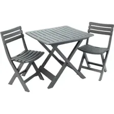 Набор садовой мебели Ipae Progarden Camping SET018AN (антрацит)