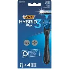Бритвенный станок Bic Flex Hybrid 3 (+ 4 кассеты)