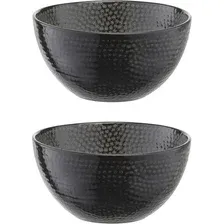 Набор салатников Liberty Jones Dots LT-LJ-CBWDT-CRB-21 (2шт, черный)