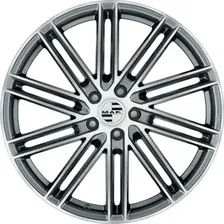 Литой диск MAK Leipzig 20x9" 5x112мм DIA 66.45мм ET 26мм Gun Met-Mirror Face