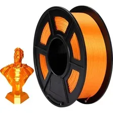 Филамент NV Print NV-3D-SILK-PLA-P-ORANGE (1.75мм, 1кг, оранжевый)