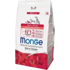 Сухой корм для собак Monge Mini Puppy &amp; Junior Rich in Chicken 0.8 кг
