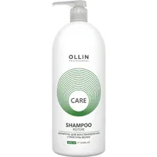 Шампунь Ollin Professional Care Shampoo для восстановления структуры волос 1 л