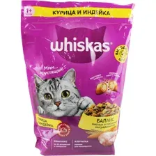 Корм для кошек Whiskas курица и индейка, 800 г