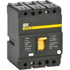 Выключатель автоматический IEK ВА 88-33 3п 50А 35кА SVA20-3-0050