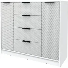 Тумба Интерлиния Концепт КТ-Т120 Техно (белый платинум/грей)
