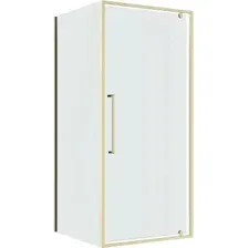 Душевой уголок Niagara Nova NG-45-9ASG-A90SG-34 90х90х195 (золото сатин/прозрачное стекло)