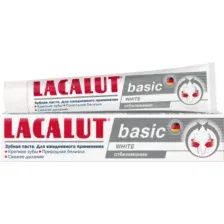 Зубная паста Lacalut Basic white, 75 мл