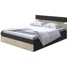 Кровать PROxSON Milton с ПМ 160x200 (бунратти/черный)