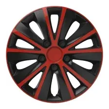Набор колпаков на диски Versaco Rapide R15 15" 15RAPIDERB (4шт, красный/черный)