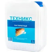 Лак полиуретановый ТЕХНИКС ВД-УР 202 Для паркета полуматовый 5 кг