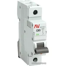 Выключатель автоматический EKF Averes AV-10 1P 63A (C) 10kA mcb10-1-63C-av