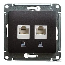 Розетка компьютерная Systeme Electric Glossa GSL000885KK