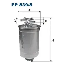 Топливный фильтр FILTRON PP839/8