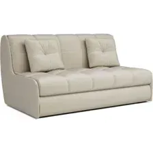 Диван Mebel-Ars Аккордеон Барон №2 ППУ 180x200 (бархат бежевый Star Velvet 6 Light Beige)