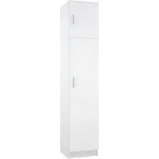 Шкаф-пенал МДК ПРСЗ закрытый 2020x400x400 (белый)