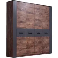 Шкаф MySTAR Вирджиния 100.1820 (таксус/графит)