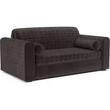 Диван Мебель-АРС Аккордеон Барон №5 ППУ 155x200 (бархат шоколадный Star Velvet 60 Coffee)