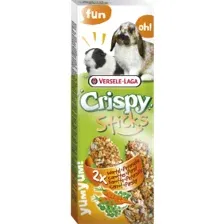 Палочки-лакомства для кроликов и морских свинок с морковью и петрушкой Crispy Sticks, 110г