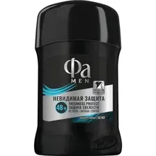 Антиперспирант ФА Men, невидимая защита, 50 мл