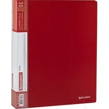 Папка для бумаг BRAUBERG Extra 270549 (красный)