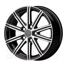 Литой диск Alcasta M64 16x6.5" 5x108мм DIA 63.3мм ET 45мм Black