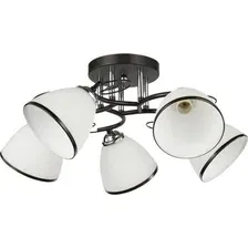Потолочный светильник Mirastyle WX-10138/5 BK+CR