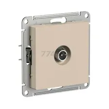 Розетка Systeme (Schneider) Electric AtlasDesign ATN001291 (песочный)