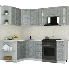 Кухонный модуль Интерлиния Мила Шато 1.5x2.2 LV (керамика/керамика/опал светлый)