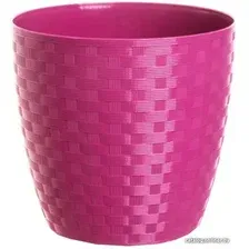 Кашпо BigPlast Stars Ratan 38722 (розовый)