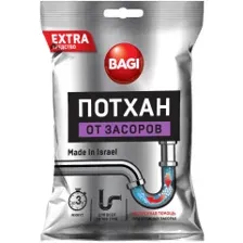 Средство для удаления засоров Bagi Потхан, 70 г