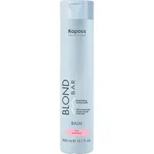 Оттеночный бальзам для волос Kapous Blond Bar Питательный розовый (300мл)