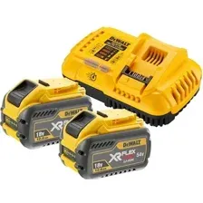 Аккумулятор с зарядным устройством DeWalt DCB118Y2 (18В/2x12 Ач + 18/54В)