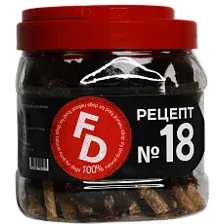 For Dogs Рецепт №18 - Филе страуса на палочке из воловьей кожи 500 г