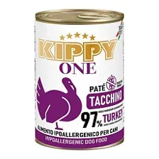 Kippy ONE Monoprotein Hyppoallergenic Dog Паштет из индейки 400 г