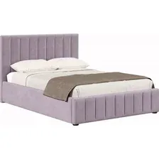 Кровать Хочу Домой Верона с ПМ 140x200 (лаванда велюр 108)