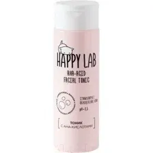 Тоник для лица Happy Lab С AHA-кислотами (200мл)
