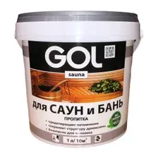Пропитка GOL Sauna для бань и саун 1 л
