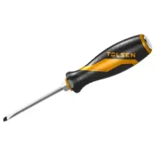 TT20119 TOLSEN Отвертка шлицевая 'GRIPro', Slotted 10,0 мм, 200 мм, силовая