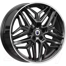Литой диск K&K Колумб 19x7" 5x115мм DIA 70.3мм ET 45мм Алмаз черный