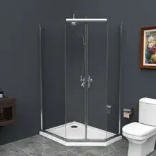 Душевой уголок BelBagno UNO-195-PH-2-100/80-C-Cr